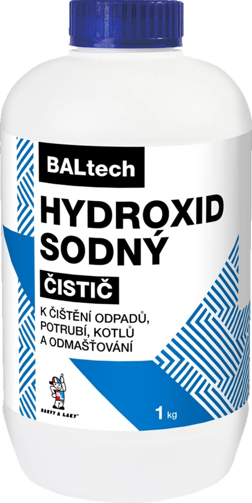 Louh hydroxid sodný 1kg