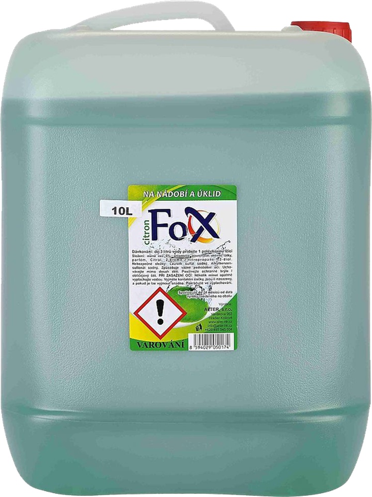 Nádobí Fox citron 10L