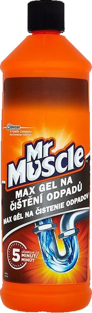 Louh Muscle čistič odpadu gelový 1L