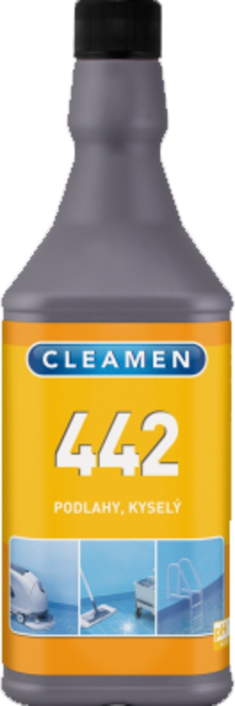 Cleamen 442 na podlahy strojní kyselý 1L