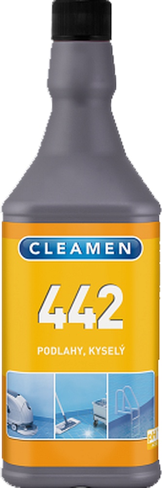 Cleamen 442 na podlahy strojní kyselý 1L