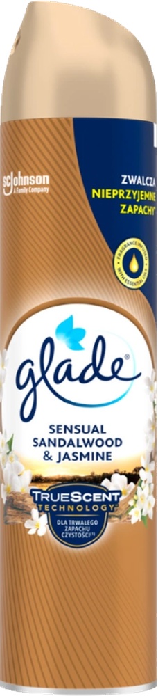 Osvěžovač spray Glade Santal.dřevo 300ml