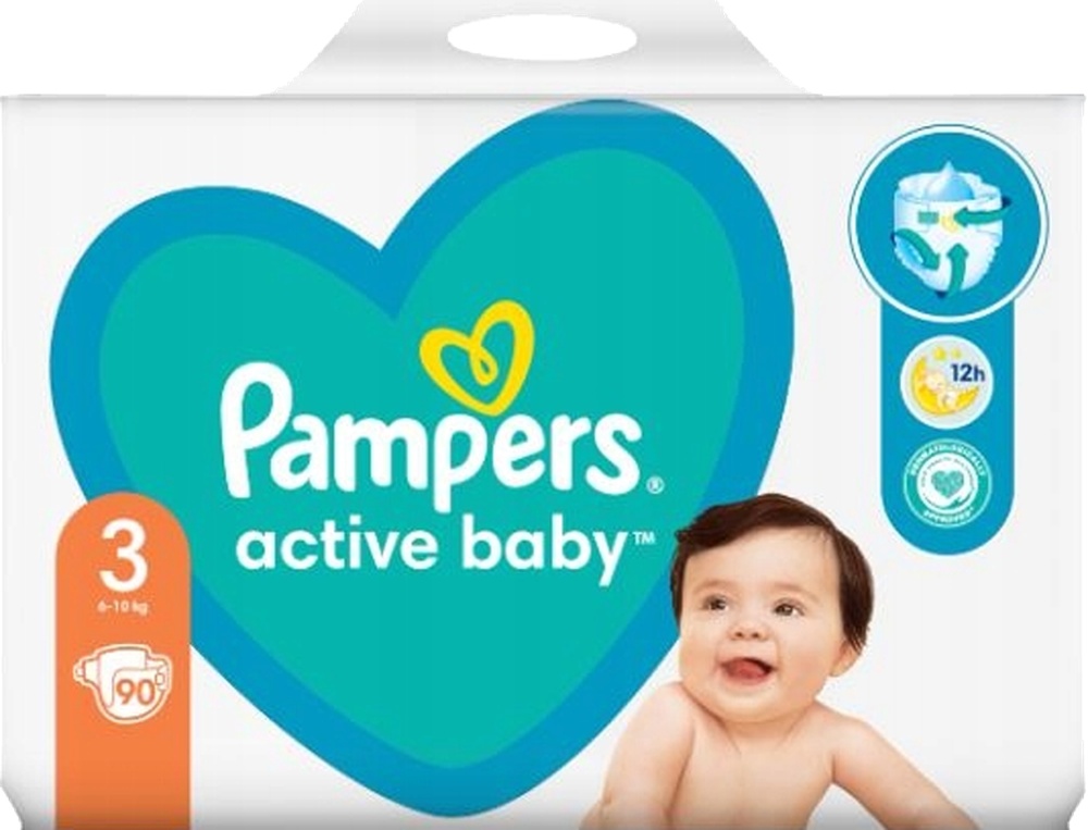 Pampers Jumbo č.3 Midi 6-10kg 90ks