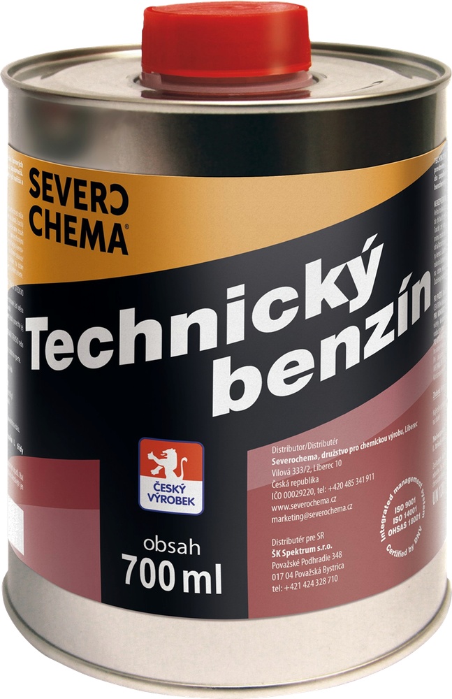 Benzín technický 700ml