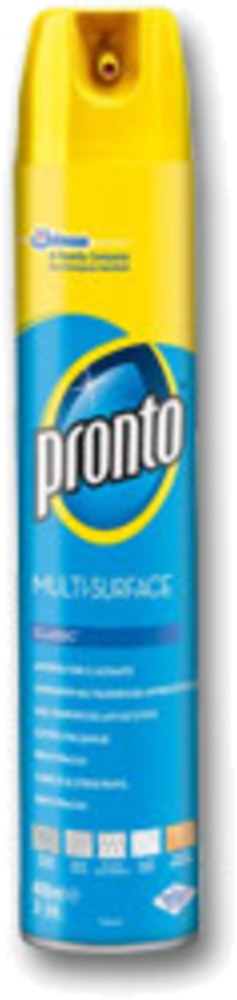 Leštěnka Pronto spray Multisurf. 400ml