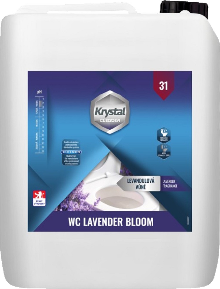 WC čistič Krystal Lavender5L