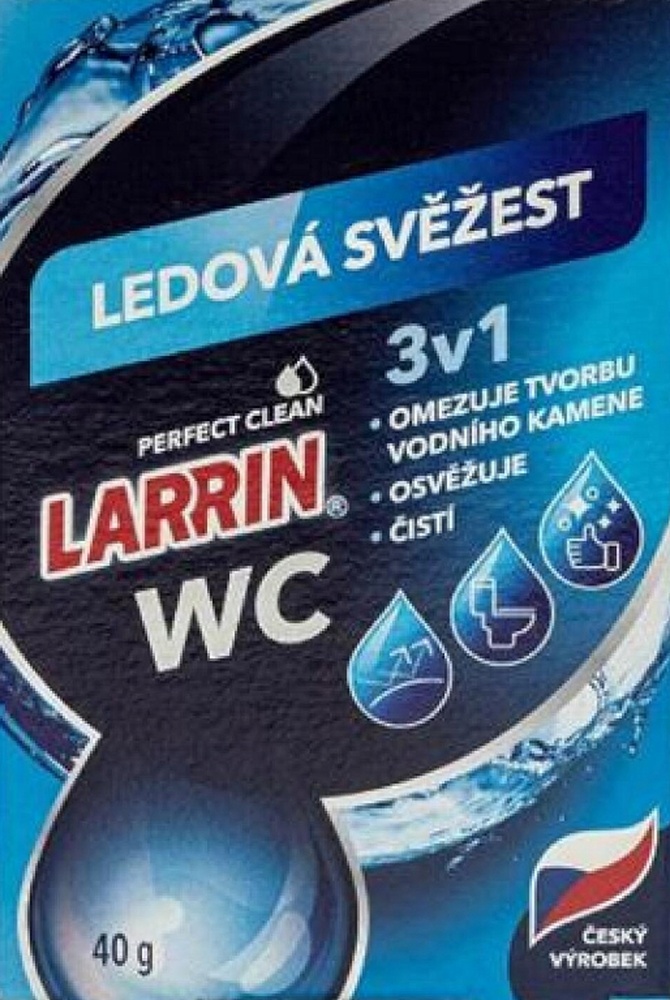 WC závěs Larrin  ledová svěžest 40g