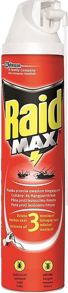 Raid spray lezoucí 400ml