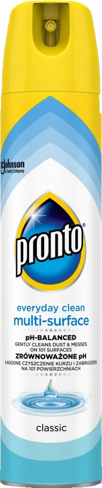 Leštěnka Pronto multi-surface na prach spray 250ml