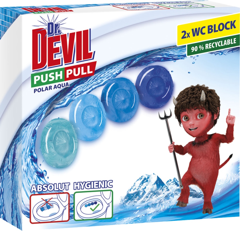 WC Push Pull Dr.Devil 2x20g Polar
