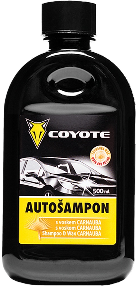 Autošampon COYOTE s voskem 500ml