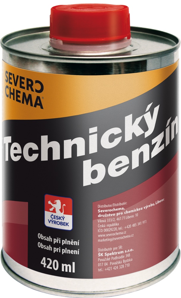 Benzín technický 420ml 