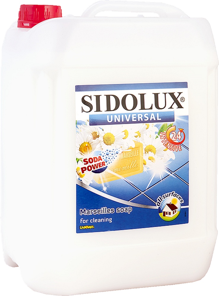 Univerzal Sidolux obsahem sody Marsei. 5L