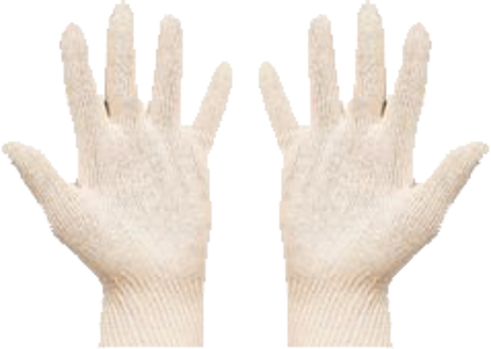 Textilní rukavice kasilon č.10
