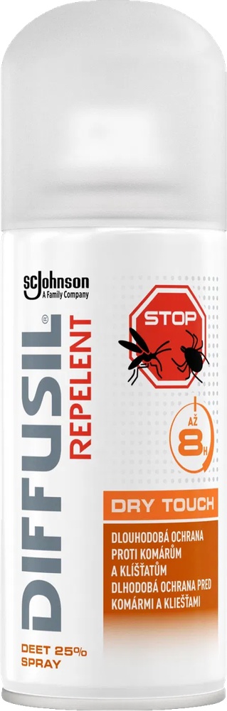 Repelent Diffusil DRY 100ml DEET 25%