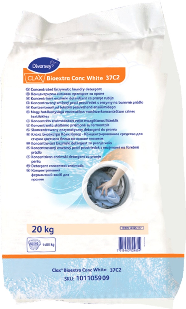 Prášek Clax Bioextra koncentr.White 20kg 