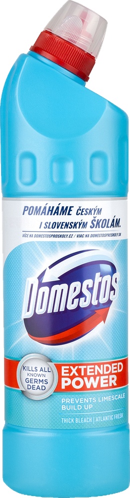 WC čistič Domestos Atlantic modrý 750ml