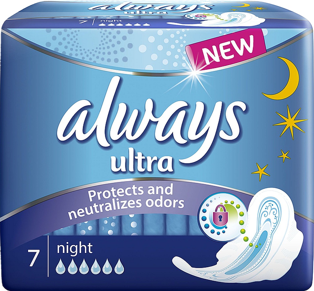 Always ULTRA Night noční 7ks 