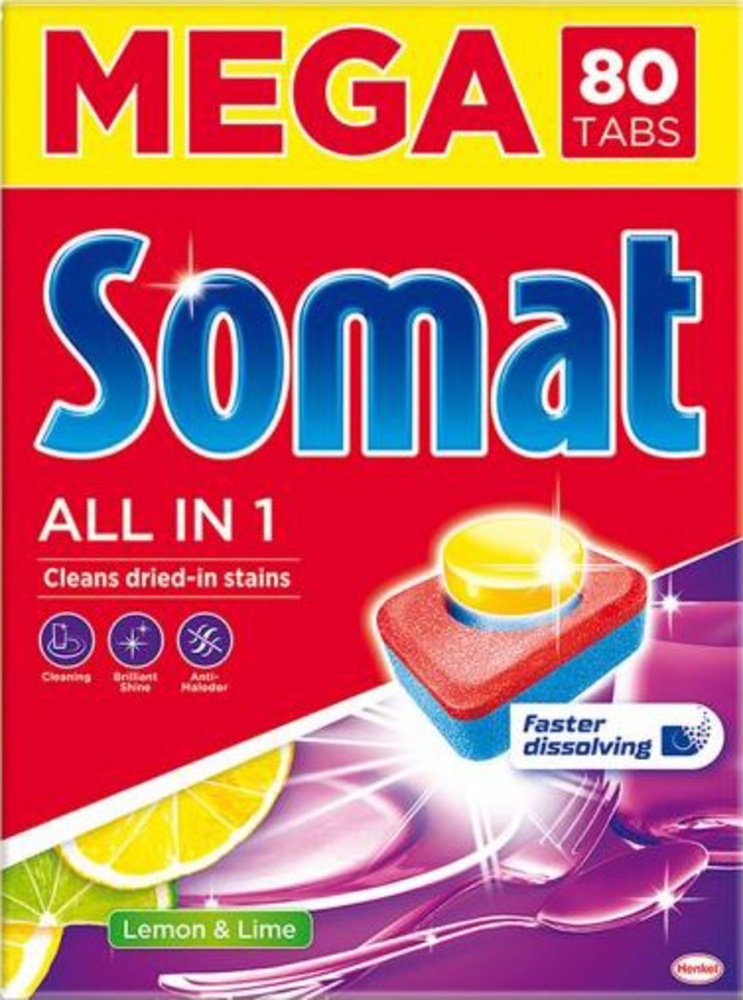Somat tablety do myčky 80ks All in On