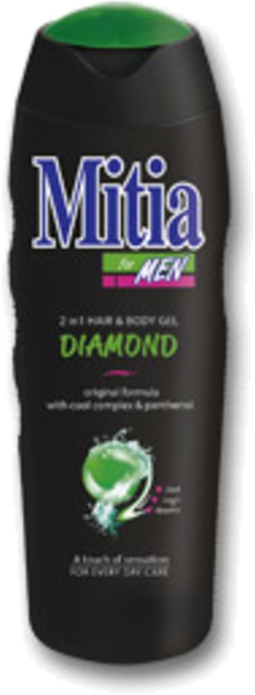 SG Mitia 2v1 Diamond černý 400ml