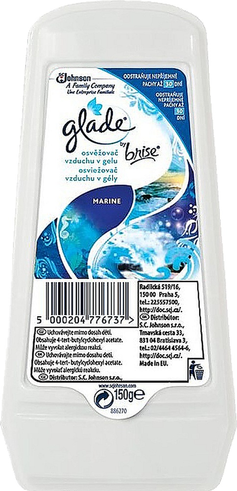 Osvěžovač Gel Glade Marine 150g