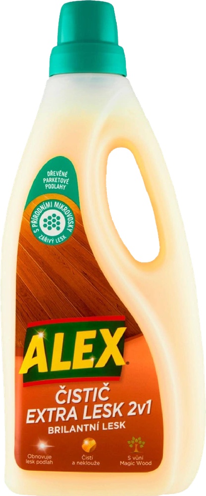 Mýdlový čistič Alex 2v1 Dřevo 750ml