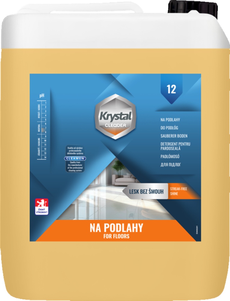 Krystal na podlahy Alfa alkohol oranžový 5L