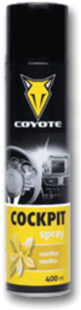 Cockpit spray 400ml Coyote vanilka