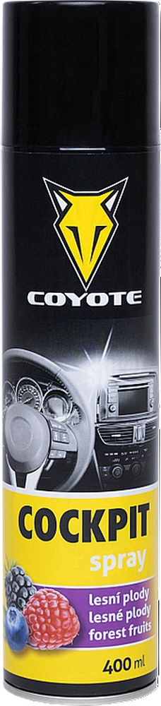 Cockpit spray 400ml Coyote lesní plody