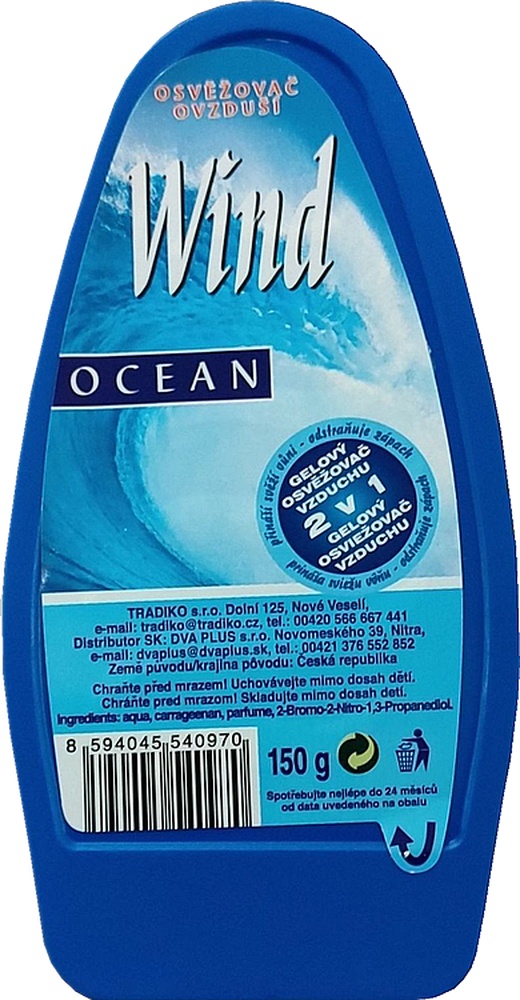 Osvěžovač Gel Wind Ocean 150ml