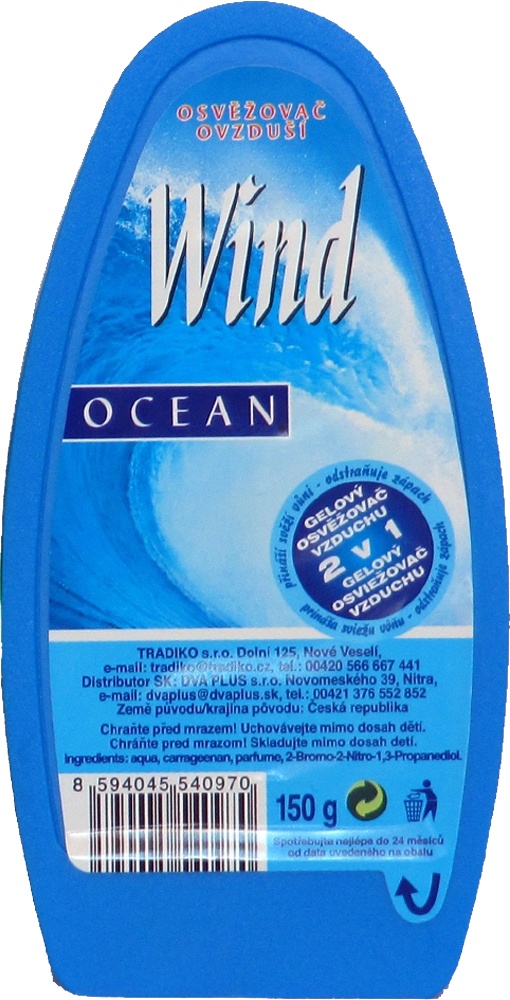 Osvěžovač Gel Wind Ocean 150ml