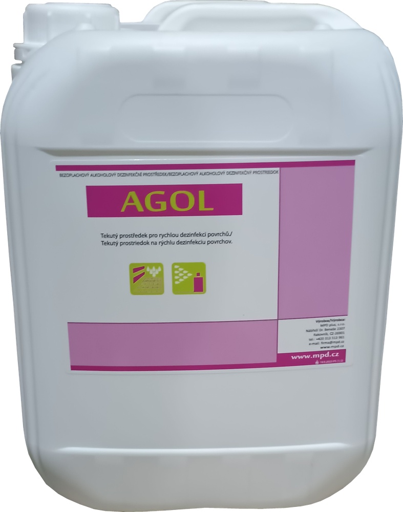 Agol alkoholová dezinfekce na plochy 5L