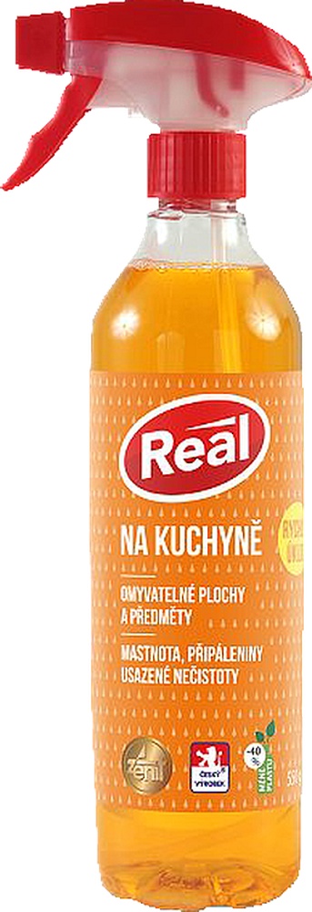 Kuchyně Real odmašťovač 550g MR oranžový