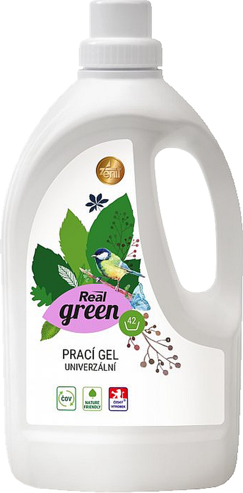 ECO Real Green Clean prací gel 42 dávek/ 1,5L