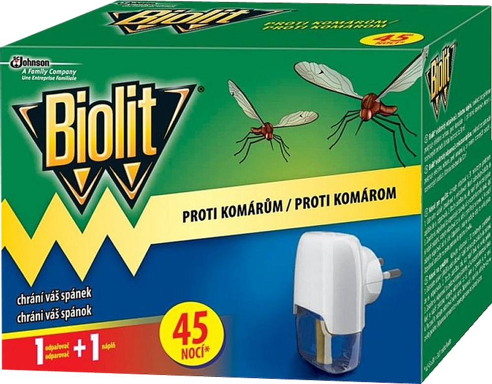 Biolit elektrický komplet tekutá náplň 45 nocí