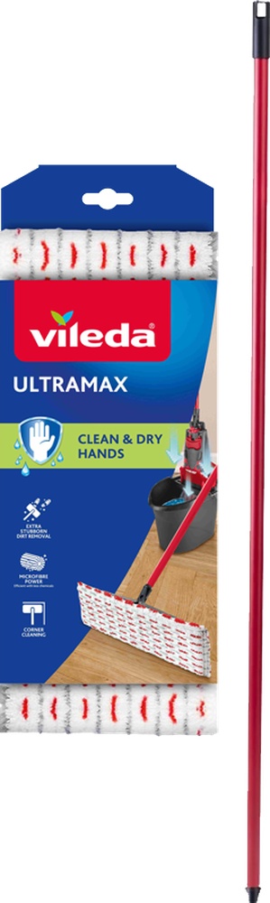 Mop komplet plochý Vileda UltraMax 2 druky bez vědra