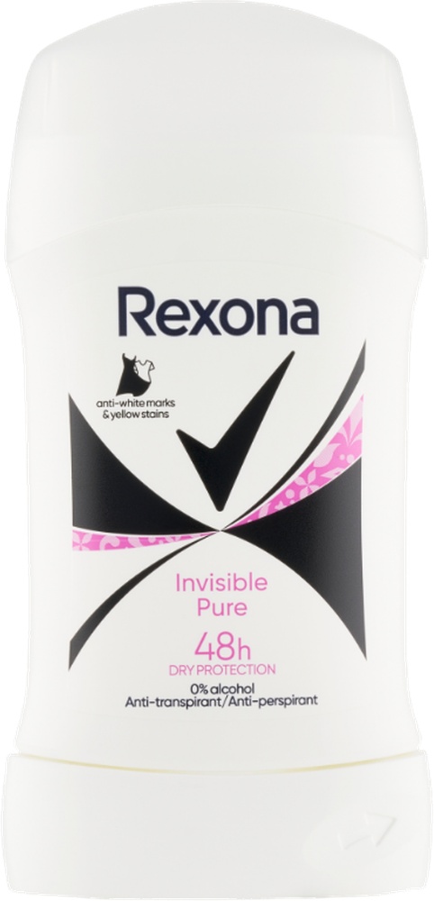 Stick Rexona dámská Invisible 40ml