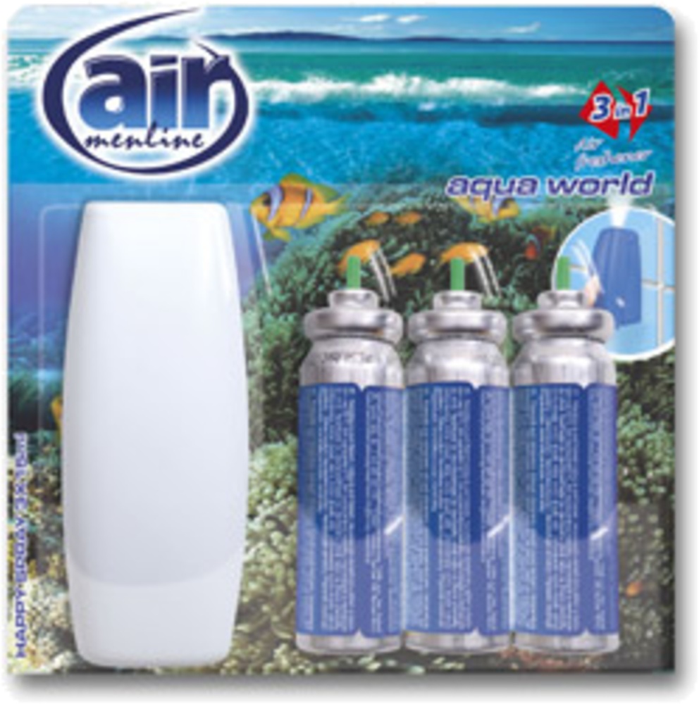 Osvěžovač vzd.AIR menl. kompl. Aqua 3x15ml