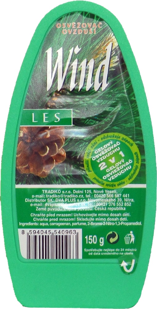 Osvěžovač Gel Wind Les 150ml