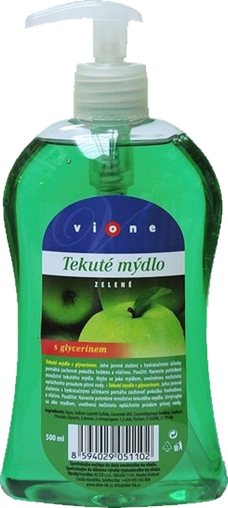 Tekuté mýdlo 500ml Vione zelené