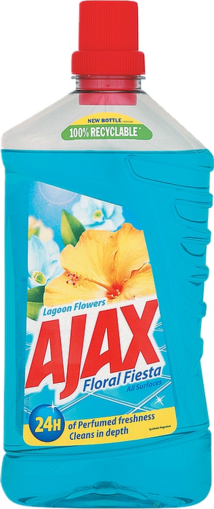 Univerzal Ajax Lagoon Flowers tyrkys 1L