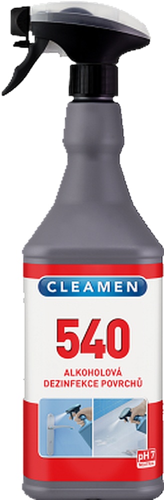 Cleamen 540 dezinfekce s MR alkoholem 1L