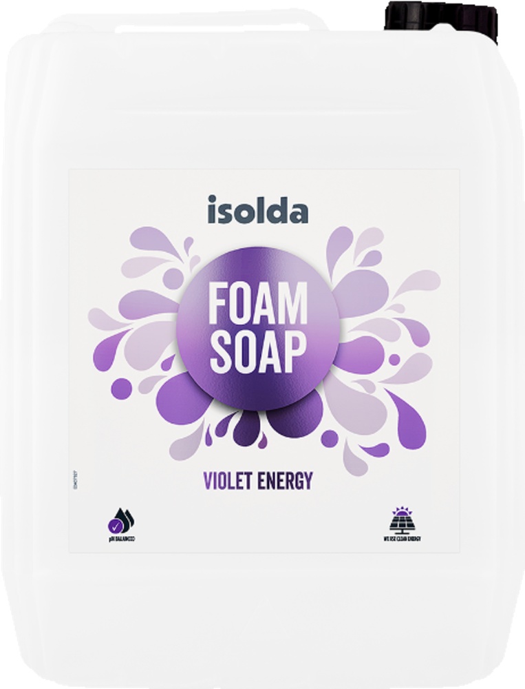 Zpěňovací mýdlo Isolda Violet 5L 