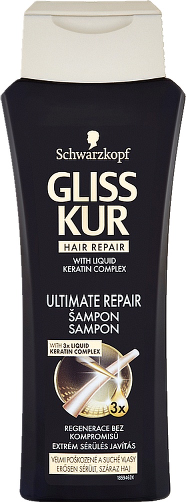 Šampon Gliss Kur Ultimate Repair 250ml