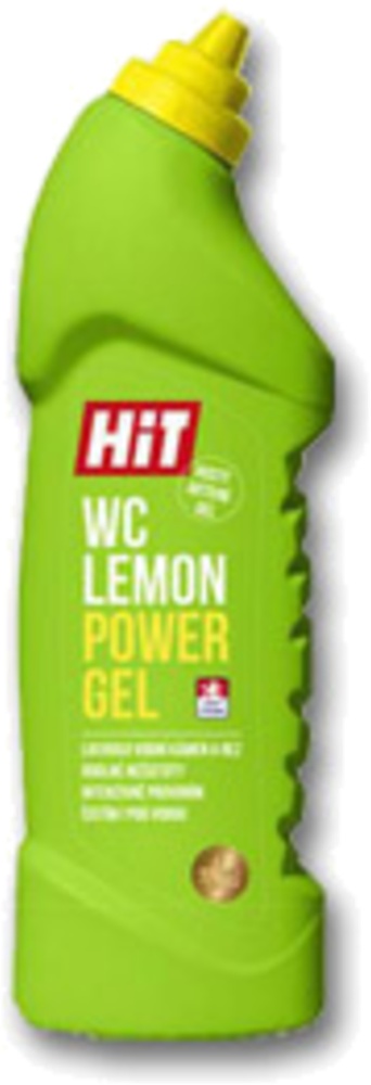 WC čistič Hit gelový Lemon na rez 750g 
