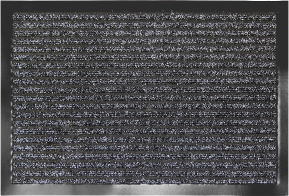 Rohož textilní 90x60cm Sheffield drážky černá