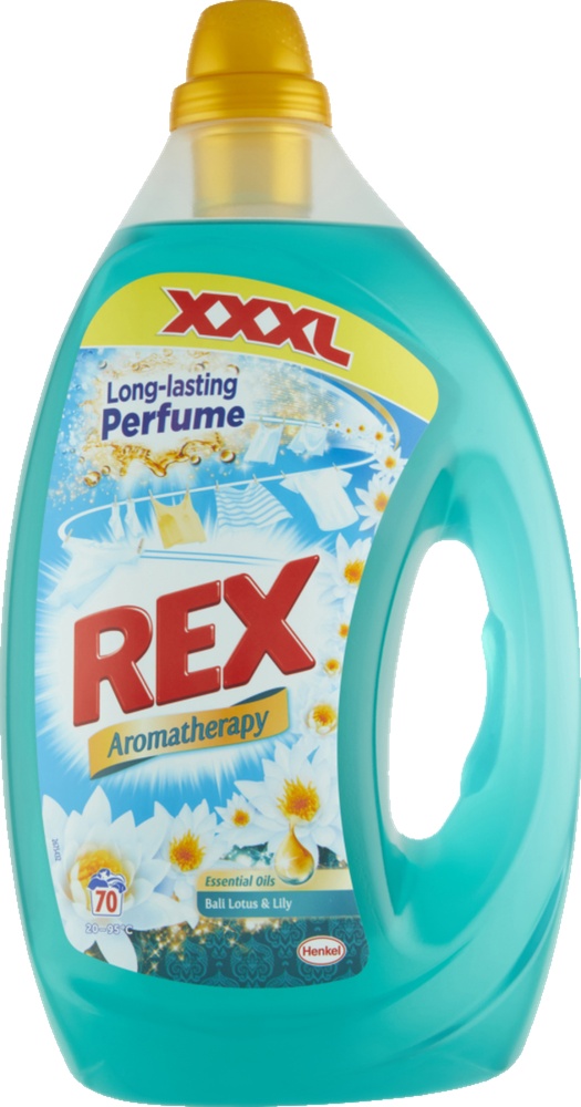 Prací gel Rex na bílé  72 dávek/ 3,24L