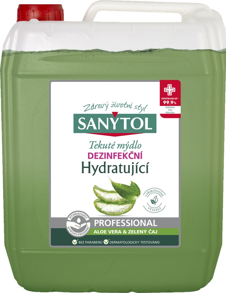 Tekuté mýdlo 5l Sanytol dezinfekční