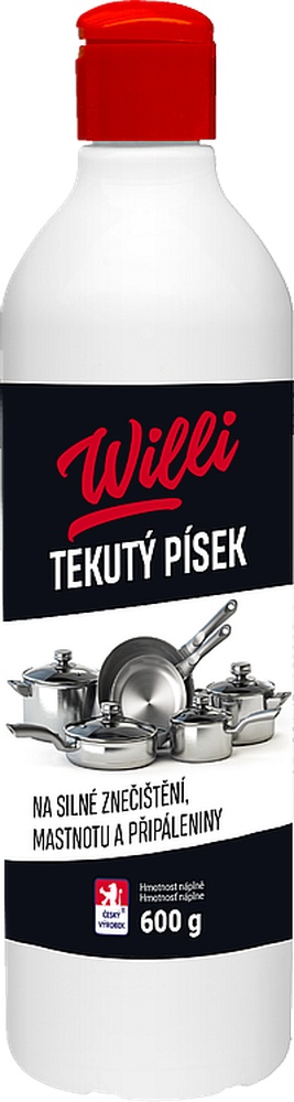 Písek tekutý Willi 600g