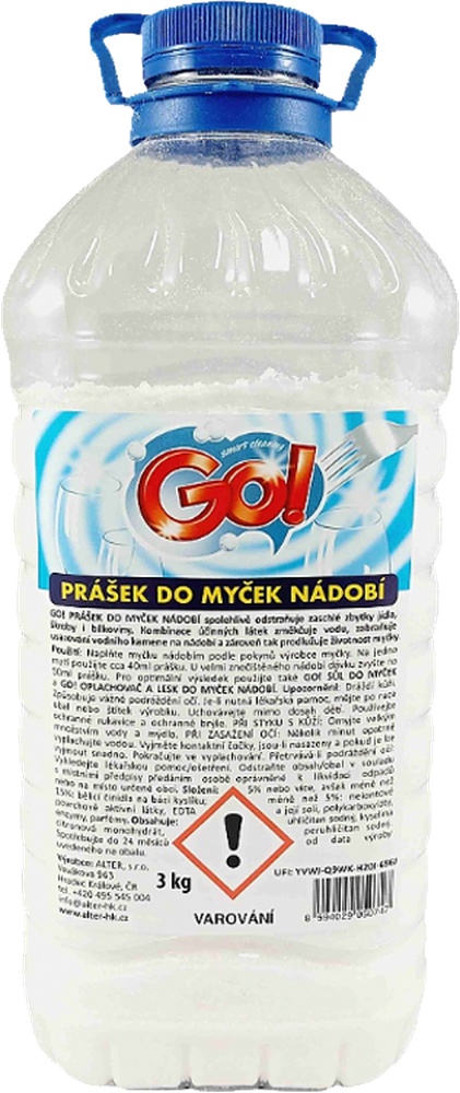 GO do myčky  prášek  3kg